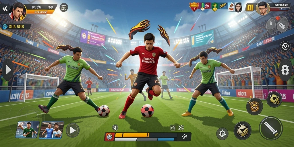 Tampilan gameplay <strong>CANVA168</strong> yang menarik dan penuh aksi.