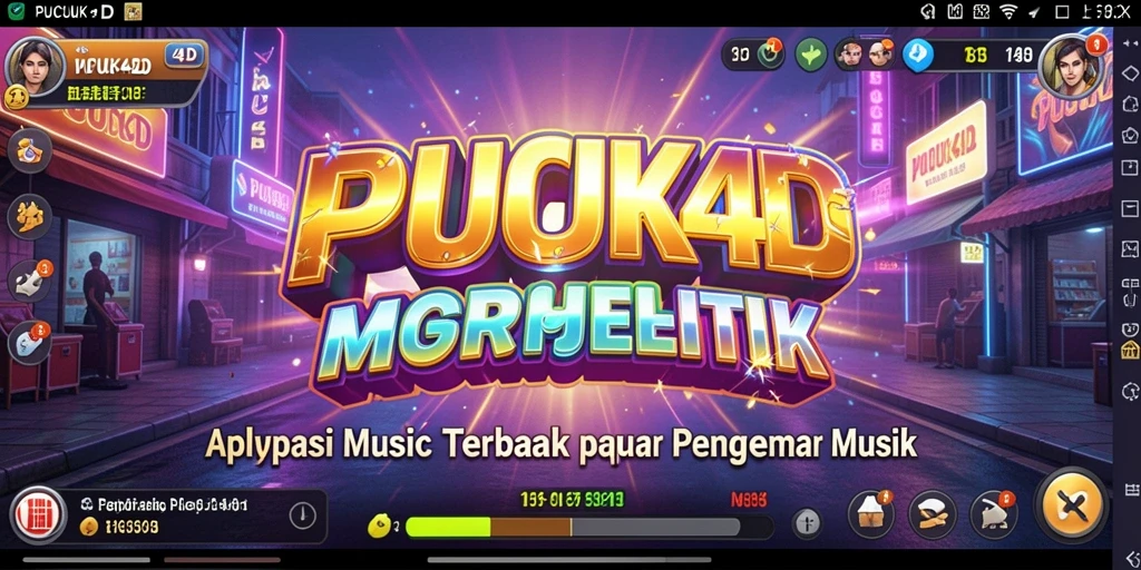 Tampilan screenshot PUCUK4D dengan gameplay Music yang menarik.