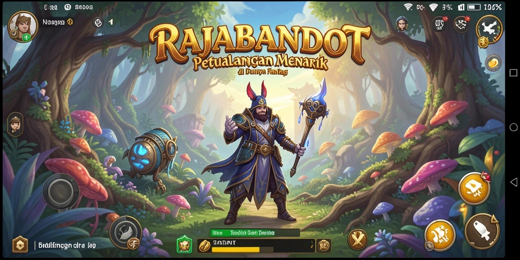 Tampilan menakjubkan dari gameplay RAJABANDOT yang penuh petualangan.